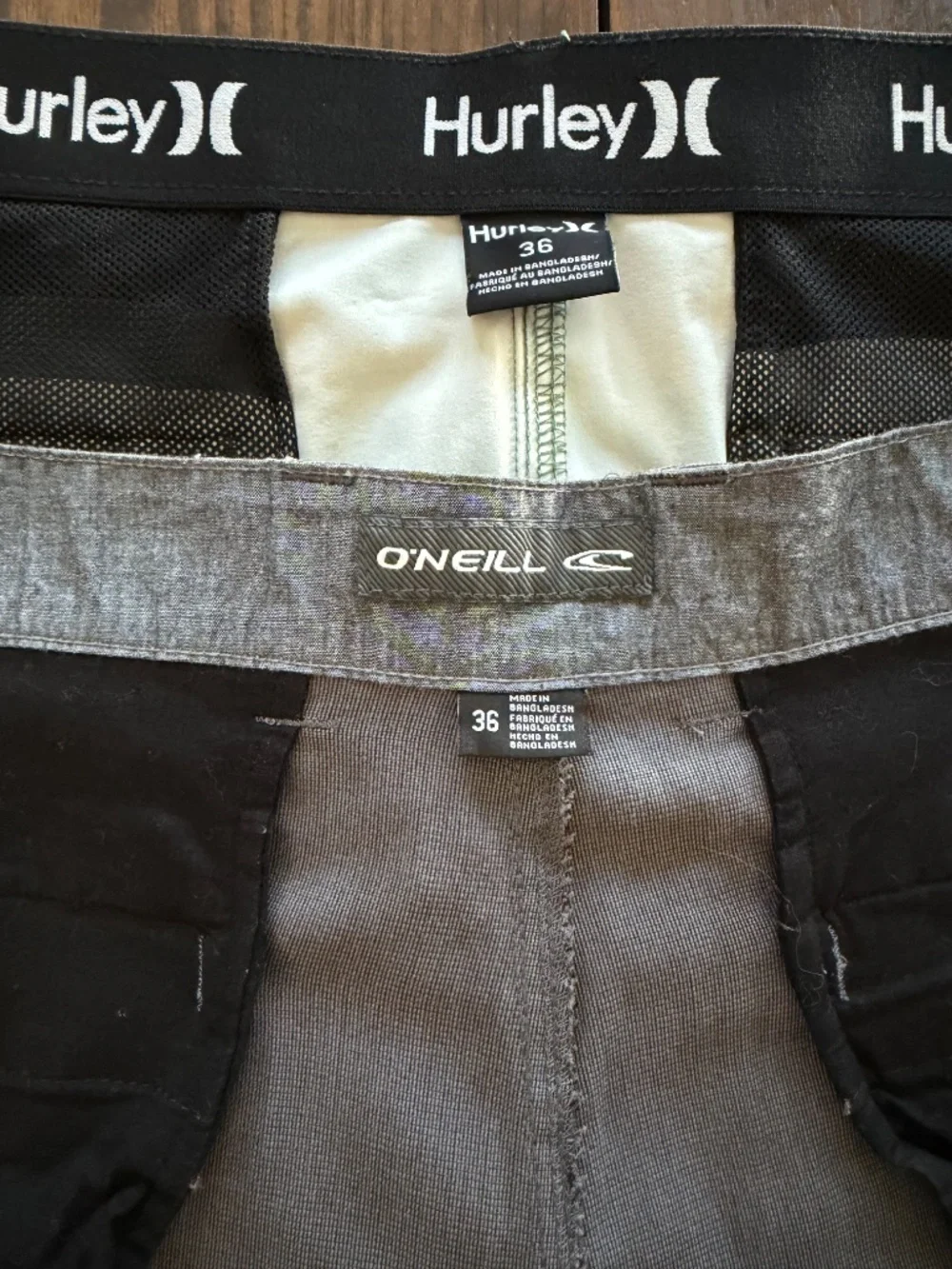 🔥 MEN’S 2 for 1 SURF/Beach BUNDLE Size 36 | Hurley & O'Neill/ MSRP 125+